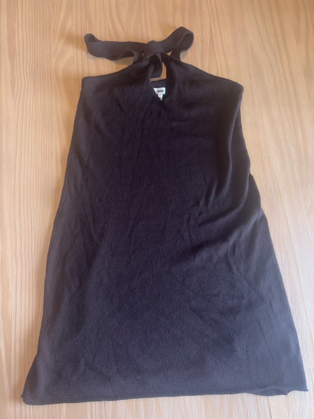 Aerie Black Halter Knit Tank Top – Size Small – NWOT